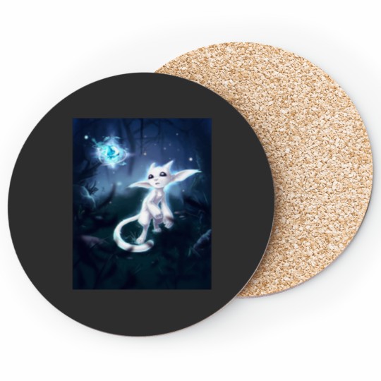 Discover ori alone in the blind forest dark Coasters