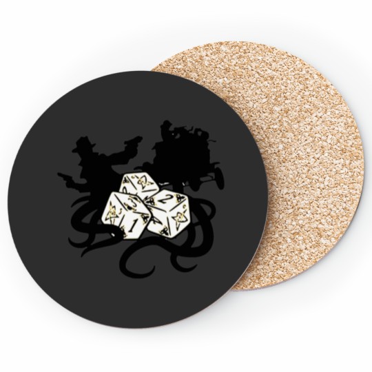 Discover Arkham Horror Dice Coasters