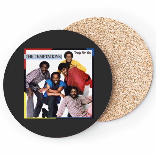Discover The Music Temptations Truly For You Album Coasters