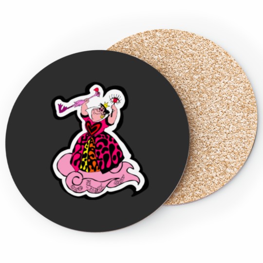 Discover Off With Their Heads! Multicolour Coasters