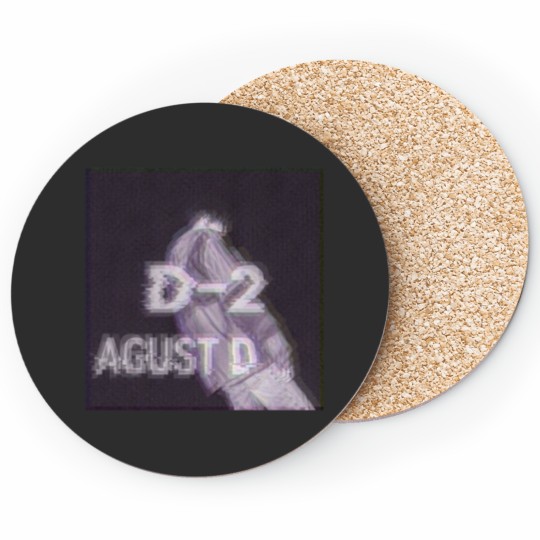 Discover Agust D D-2 Glitch Album CoverAgust D D-2 Glitch Album Cover Coasters
