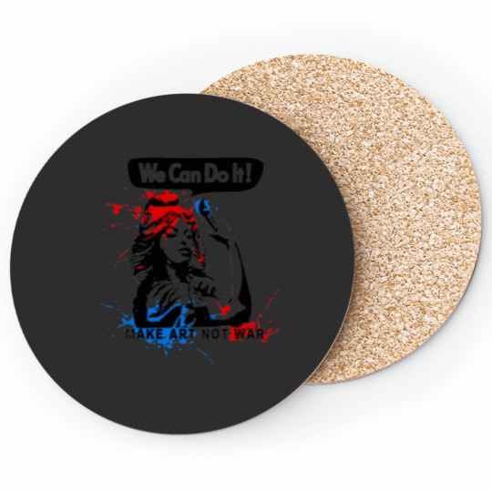 Discover We Can Do It Coasters