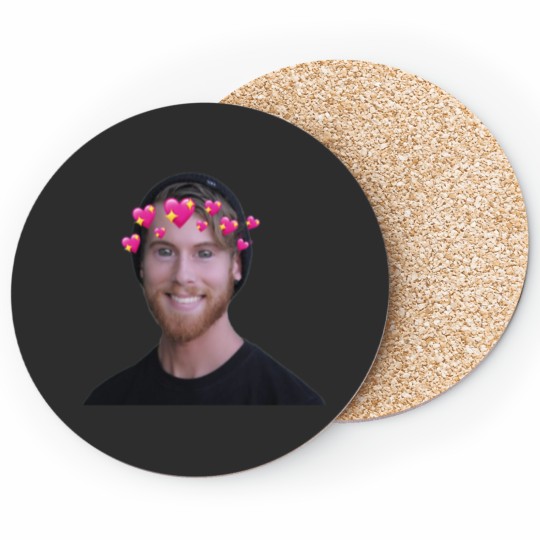 Discover Aesthetic Brandon Farris With Heart Coasters