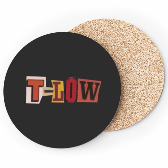 Discover WINGED 8 BALL Sticker Coasters
