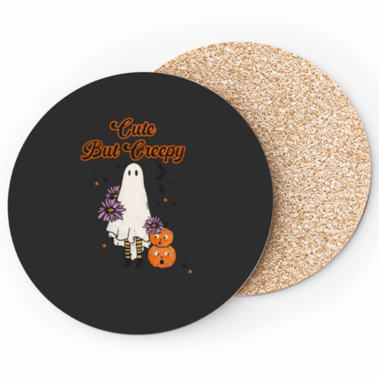 Discover Cute But Creepy Happy Holloween Coasters