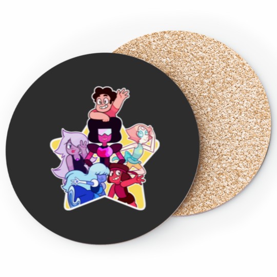Discover Crystal Gems! Coasters