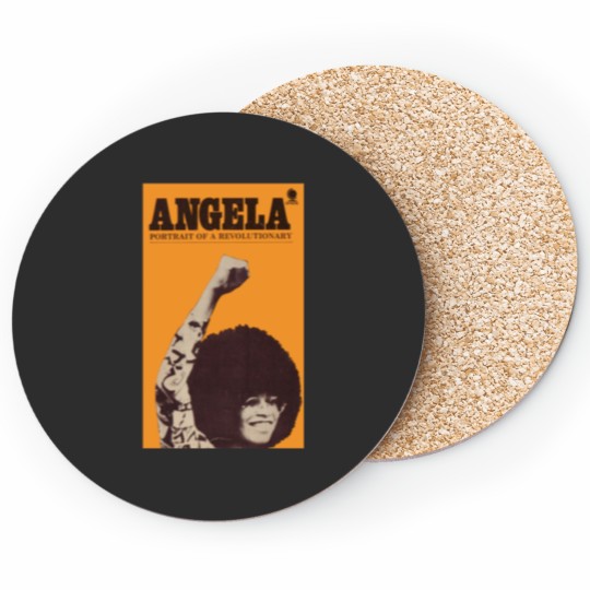 Discover Angela Davis - Portait Of A Revolutionary Coasters