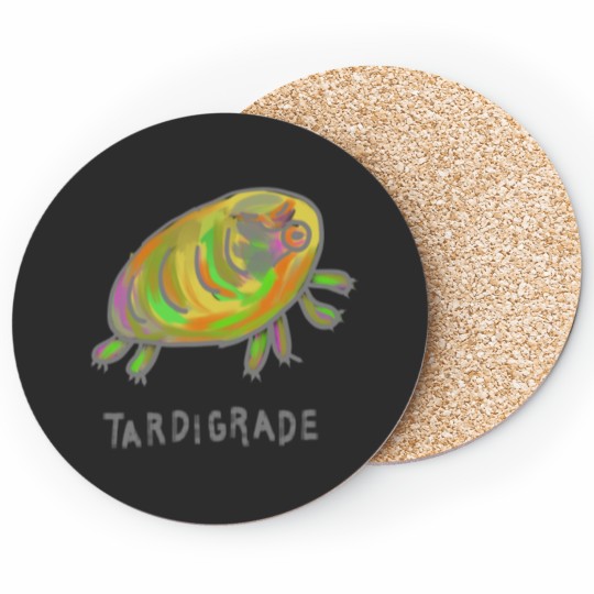 Discover Happy Tardigrade Coasters