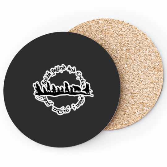 Discover Speak Friend and Enter Coasters