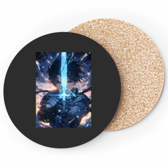 Discover Kirito The Master Strategist of Art Online Coasters