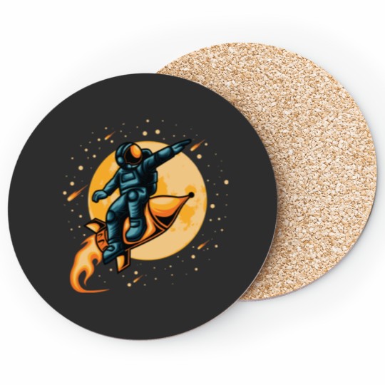 Discover Astronaut Monitor Space E 2 Coasters
