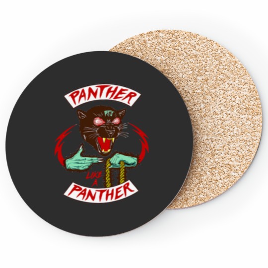 Discover Watercolor Vintage-Panther Like-Panther Run Gift Fans Jewels Great Coasters