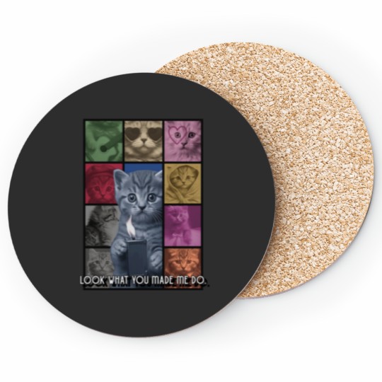 Discover Look what you made me do. Sticker.png Coasters