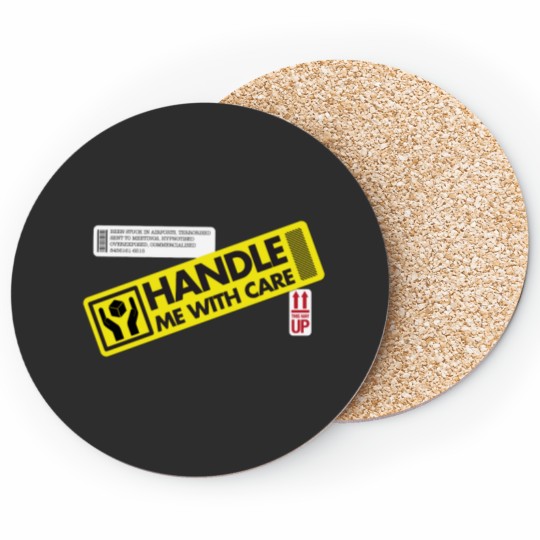 Discover Handle With Care Coasters