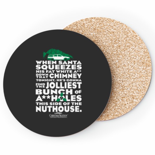 Discover National Lampoon 39 S Christmas Vacation Jolliest Bunch Coasters