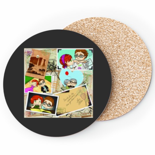 Discover Carl and Ellie UP Coasters