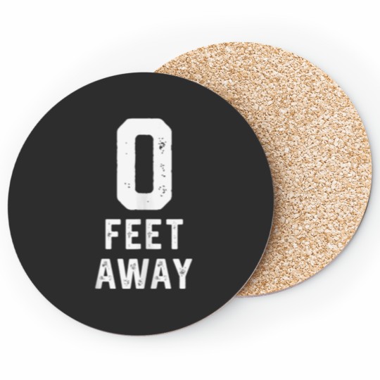 Discover 0 Feet Away Funny Gay Cruise Tank Top Coasters