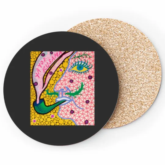 Discover Yayoi Kusama Art Coasters
