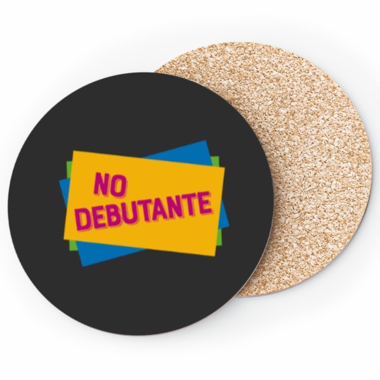 Discover You could tell I was no debutate! Pillow Coasters