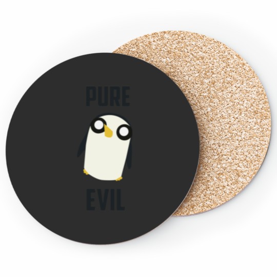 Discover Evil is cute Coffee Mug Coasters