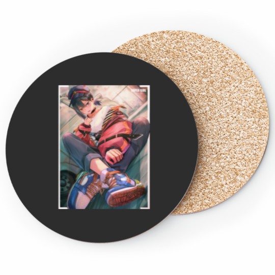Discover Kobenee Supergirl Poster1 Coasters