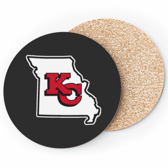 Discover Kansass City Map Coasters