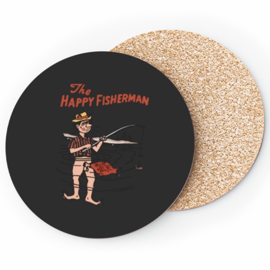 Discover Happy Fisherman Coasters