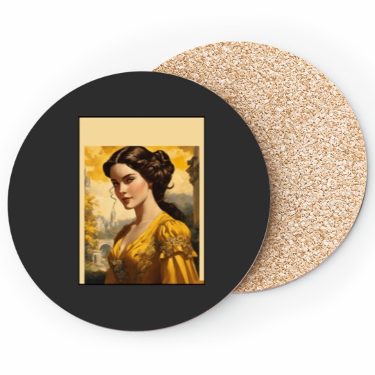 Discover North and South Graphic Coasters