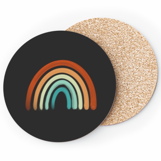Discover Aesthetic Rainbow Coasters