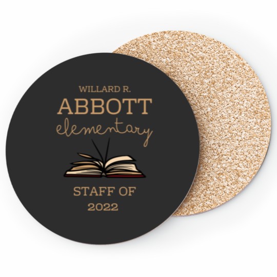 Discover Abbott Elementary  (2) Coasters