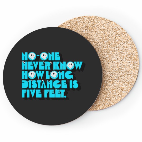 Discover Five Feet Apart - WearWordz. (2) Coasters