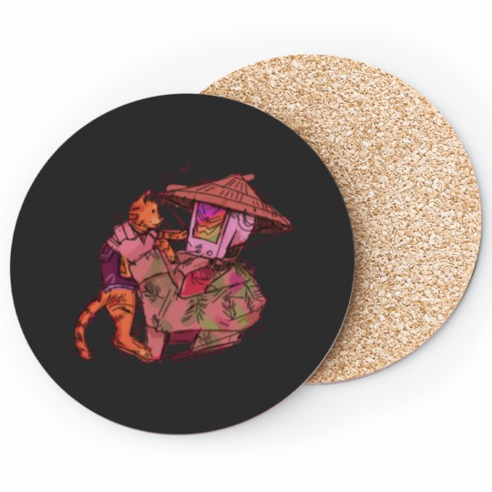 Discover Stray cat game Coasters