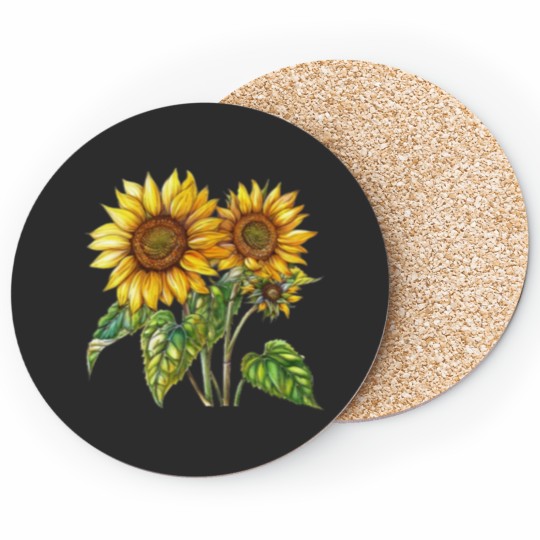 Discover sunflowers Coasters