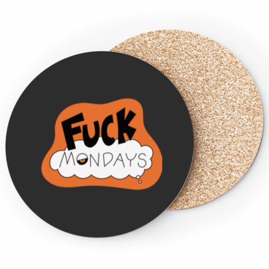 Discover Fck mondays - Husk Hazbin  Coffee Mug Coasters
