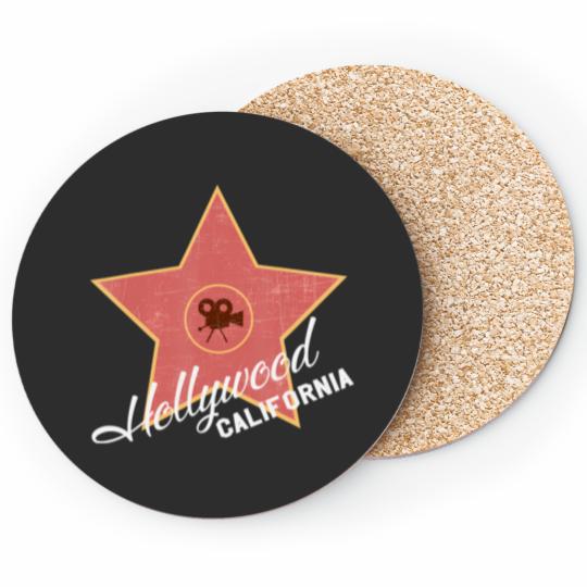 Discover vintage hollywood cinematic walk of fame star Coasters