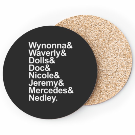 Discover Wynonna Earp Team Names Shirt Coasters
