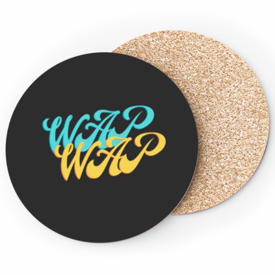 Discover wap cardi b Coasters