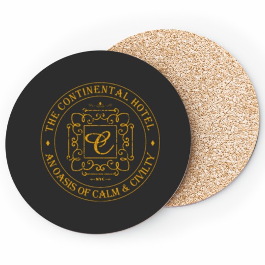 Discover The Continental Hotel Coasters