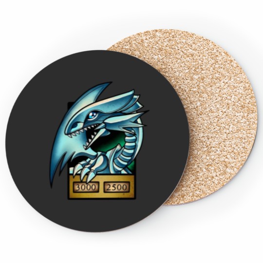 Discover blue eyes white dragon Coasters