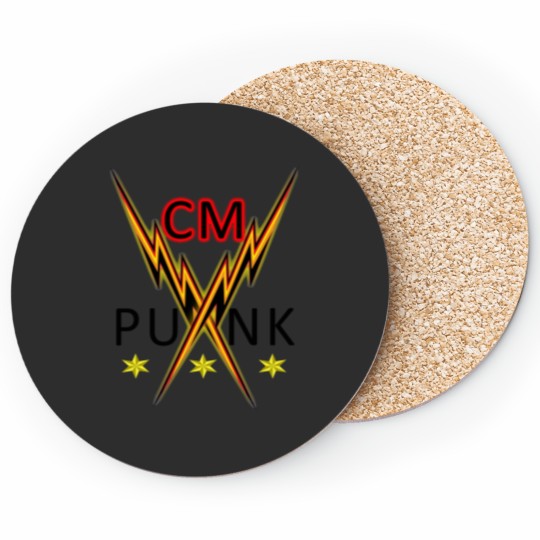 Discover Cm punk aewdesign Coasters