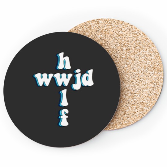 Discover hwlf x wwjd Sticker Your Turn to Die Midori Coasters