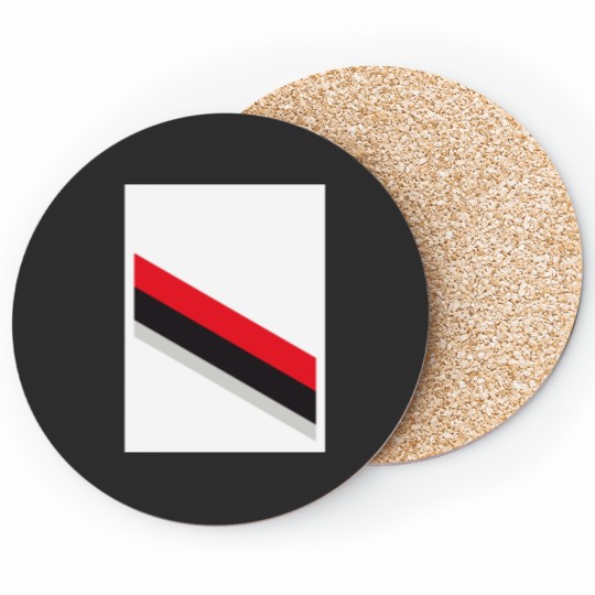 Discover Rip City Sash Graphic Coasters