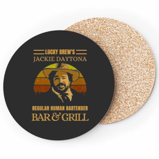 Discover Wwdits Jackie Daytona- Regular Human Bartender Coasters