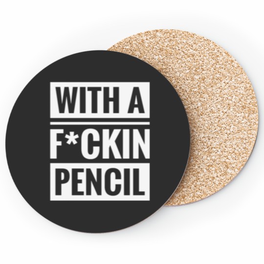 Discover With a Fckin pencil - The Boogeyman Coasters