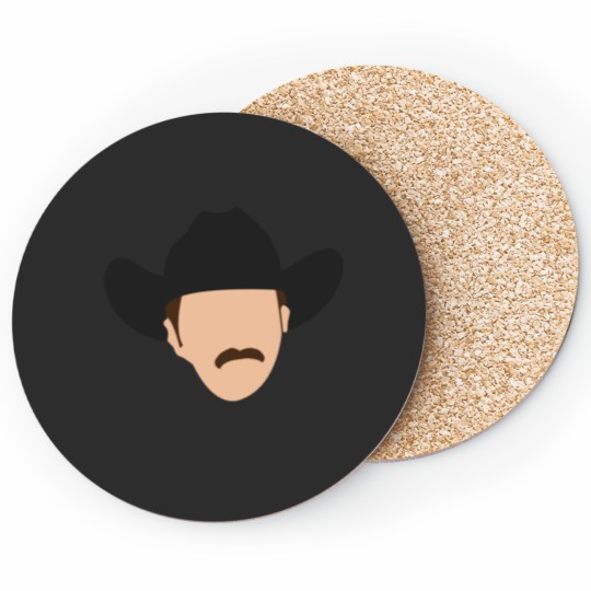 Discover Cowboy Rivers Minimalist Coasters
