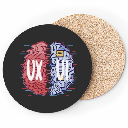 Discover UI UX User Interface Experience Designer Coding Brain Coasters