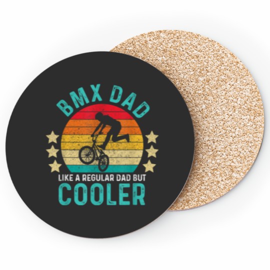 Discover BMX Dad Like A Regular Dad But Cooler Vintage Coasters