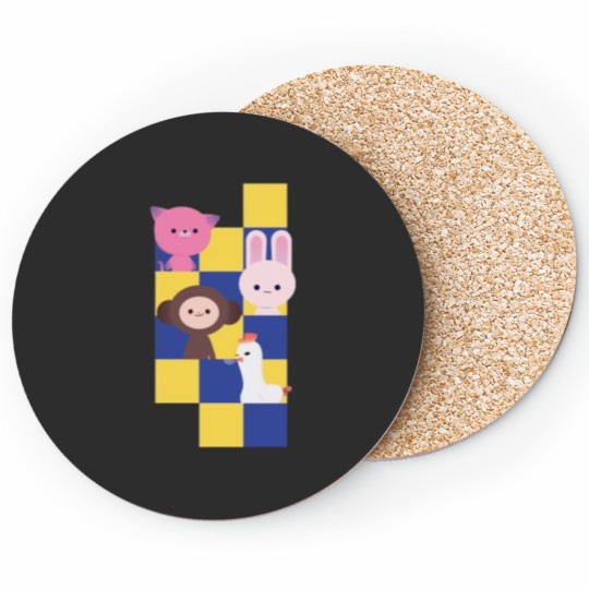 Discover A Journey into the Charming World of Pixel Art Coasters