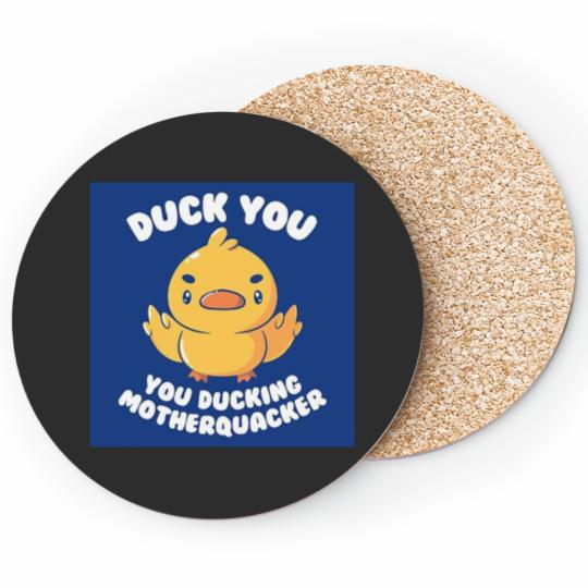 Discover Ducking Motherquacker Coasters