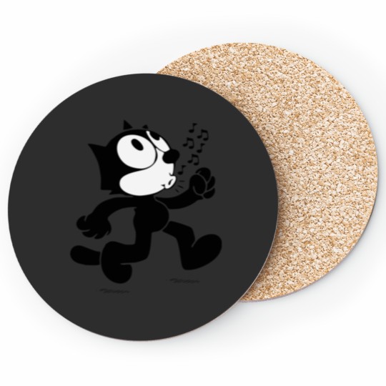 Discover felix the cat walking 2 Coasters